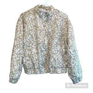 EP Pro Women's‎ Lightweight Golf Jacket Cream/Tan Size Medium